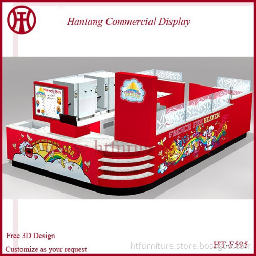 Customize Mall Juice Shop Furniture With 3D MAX Design For Free